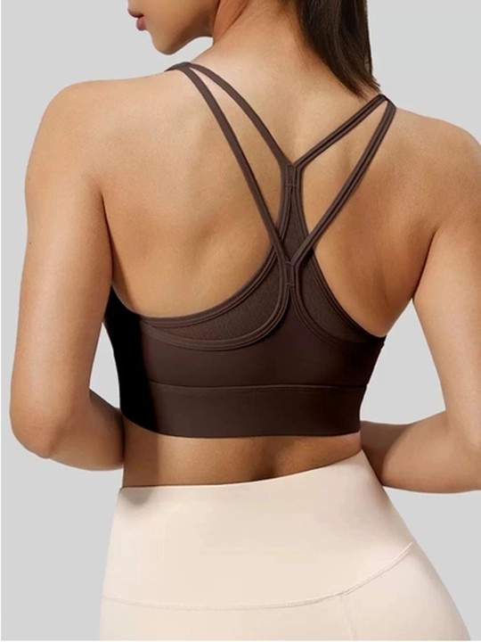 Topik, sport top, fitnes uchun chashkali sport topi, yoga, sport kiyimlari ayollar uchun