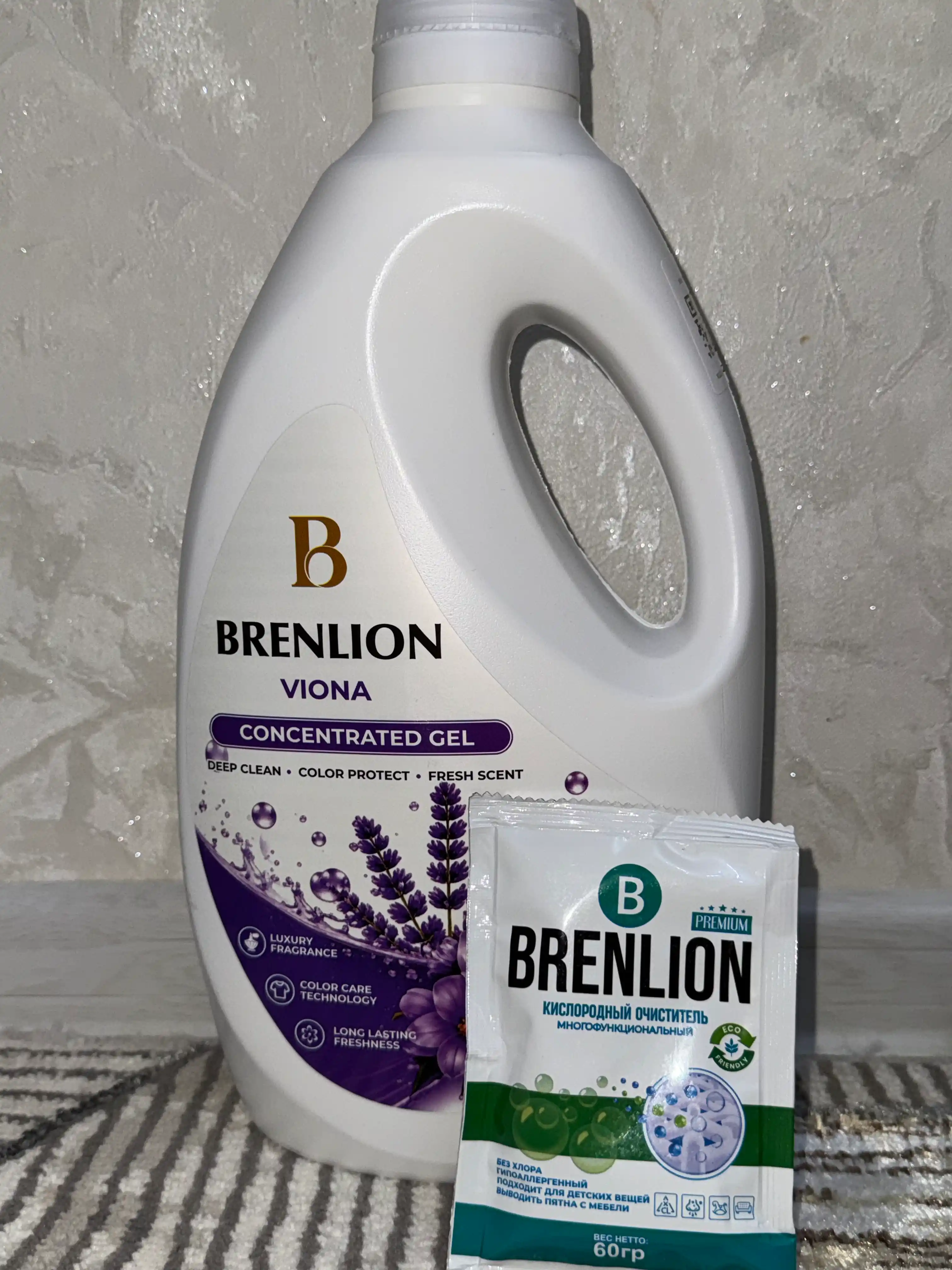 Гель для стирки Brenlion Viona 3 кг, жидкий порошок автомат для белья