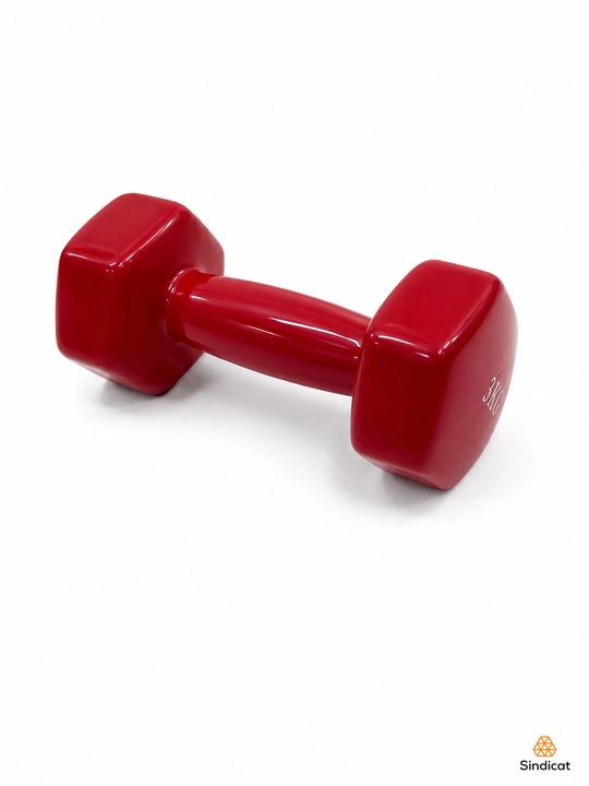 Gantellar fitnes va yoga uchun vinilli, 3 kg, turli ranglarda 1 dona