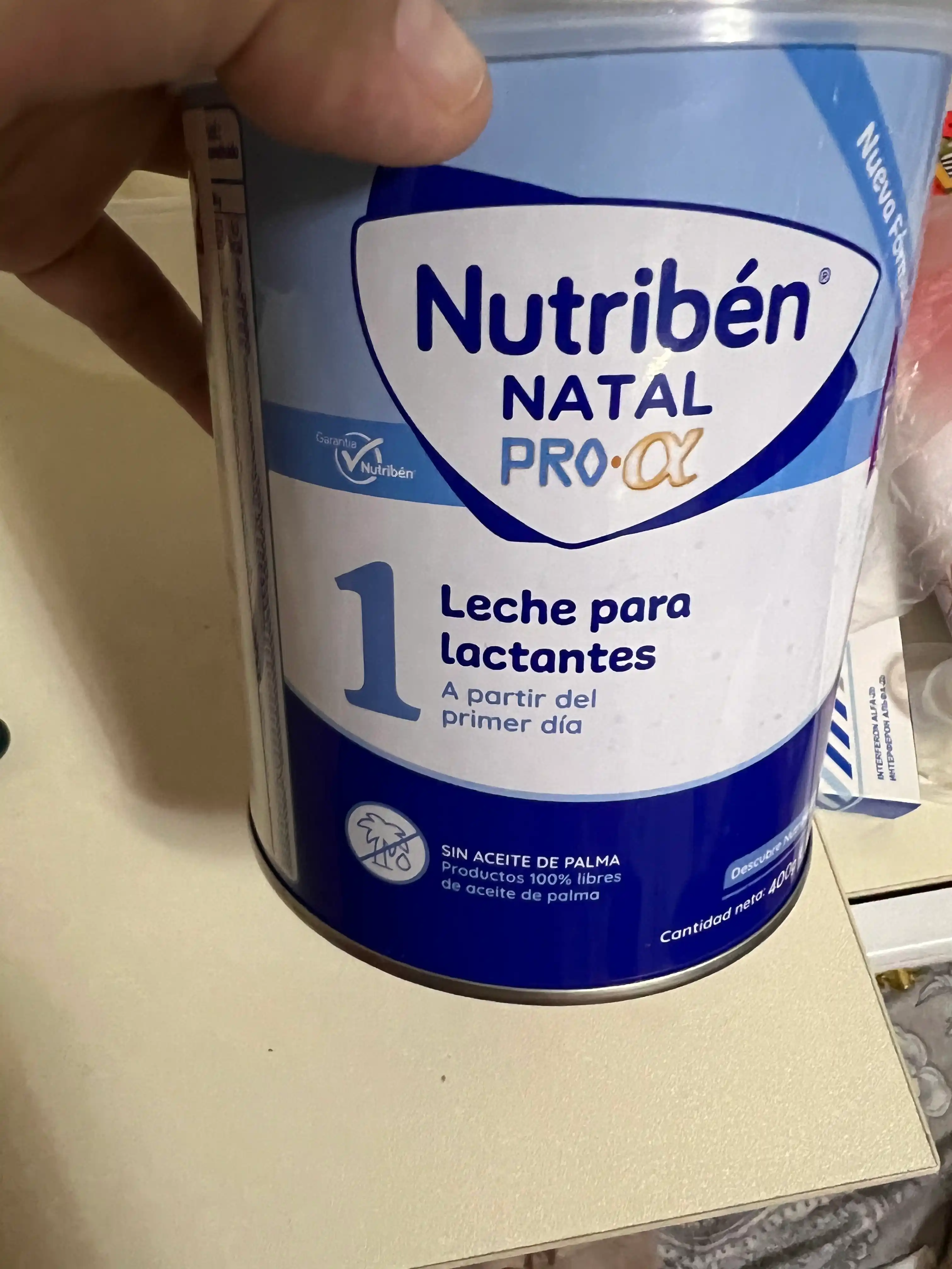 Aralashma Nutriben NATAL Pro-α 1, 0-6 oyliklar, 400 g