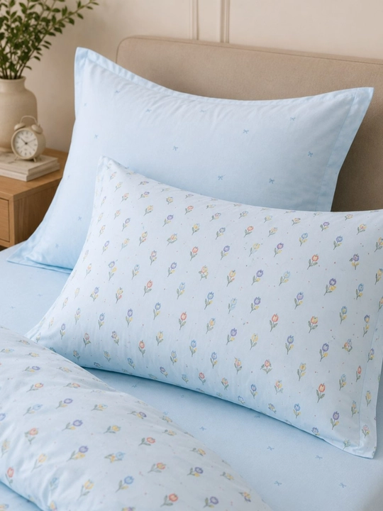 Ikki kishilik super satin choyshablar to‘plami 100% paxta, 220x200, yumshoq
