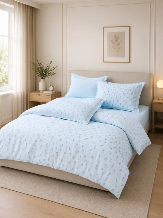 Ikki kishilik super satin choyshablar to‘plami 100% paxta, 220x200, yumshoq