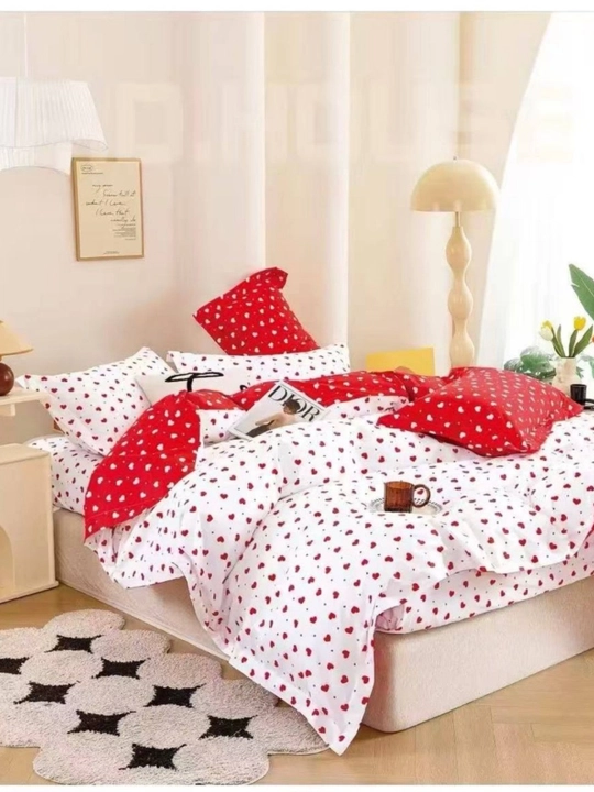 Ikki kishilik super satin choyshablar to‘plami 100% paxta, 220x200, yumshoq