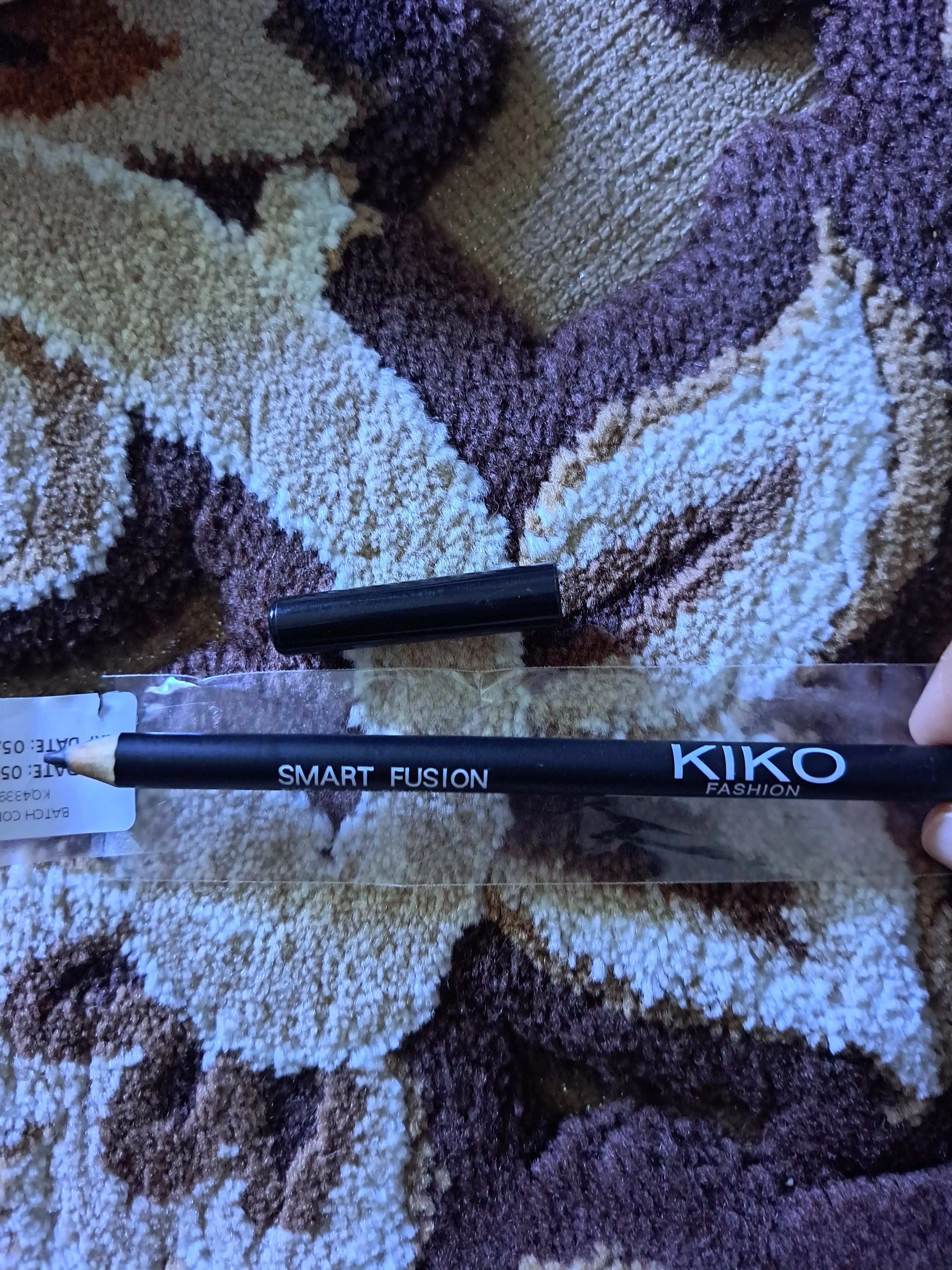 Карандаш для глаз и губ Kiko milano, белый, чёрный, водостойкий 
