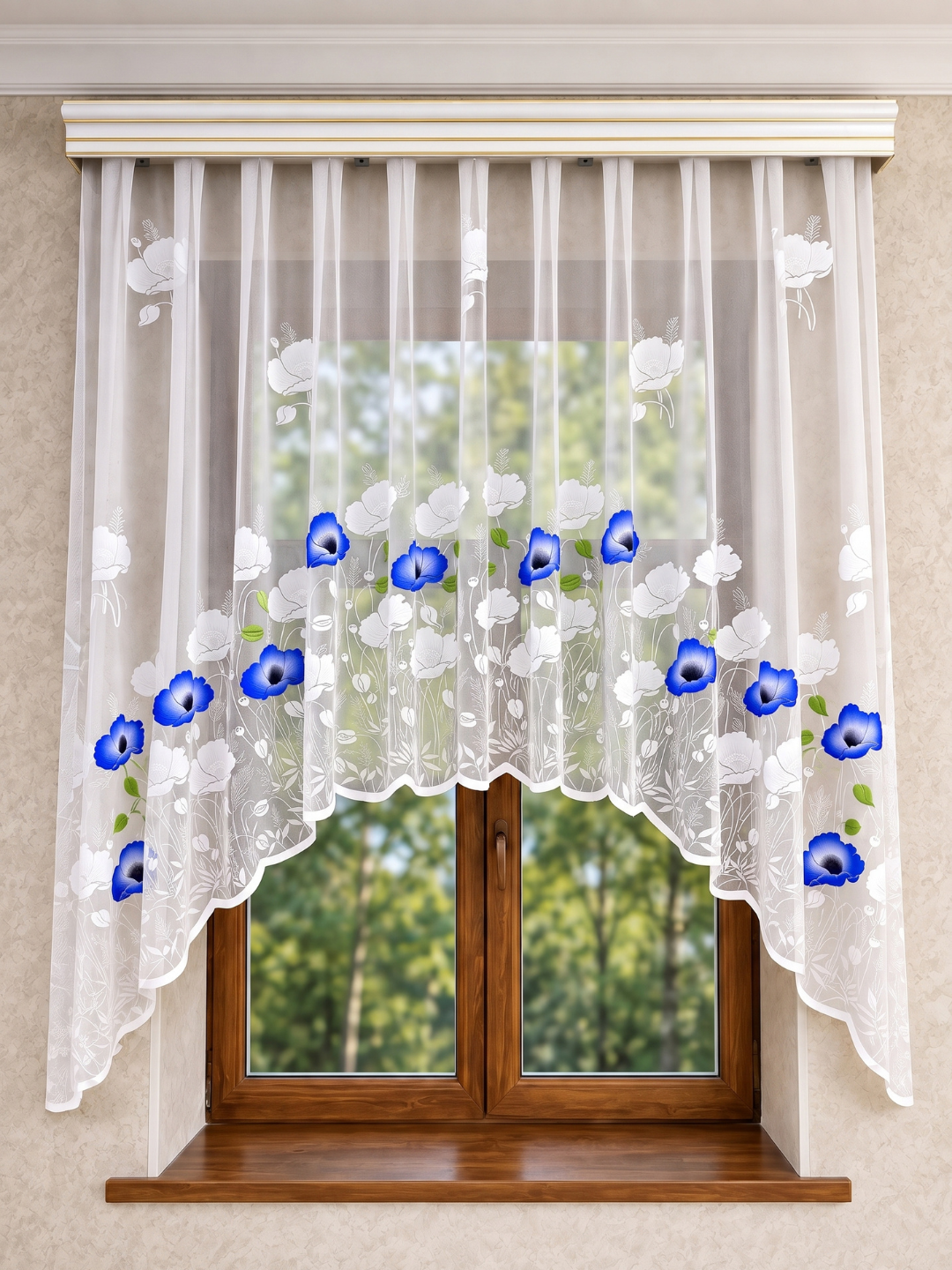 Arkali tyul pardalar, tayyor to‘plam, oshxona, balkon va yotoqxonalar uchun ajoyib tanlov