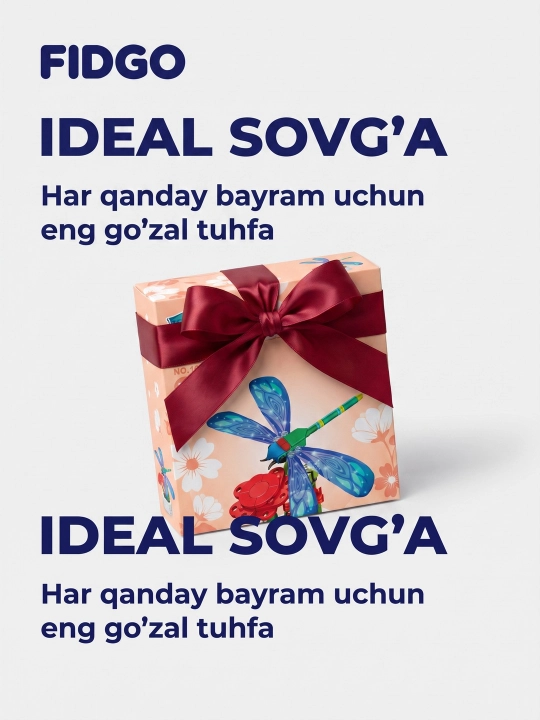 FIDGO «Gullar kolleksiyasi» konstruktori, yig‘ma gullar va guldastalar