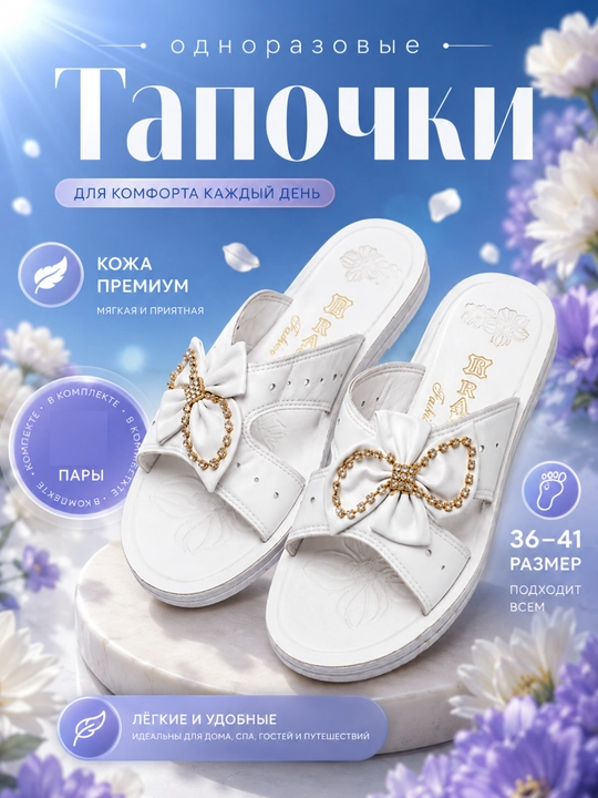 Ayollar uchun bezakli tapichka - 