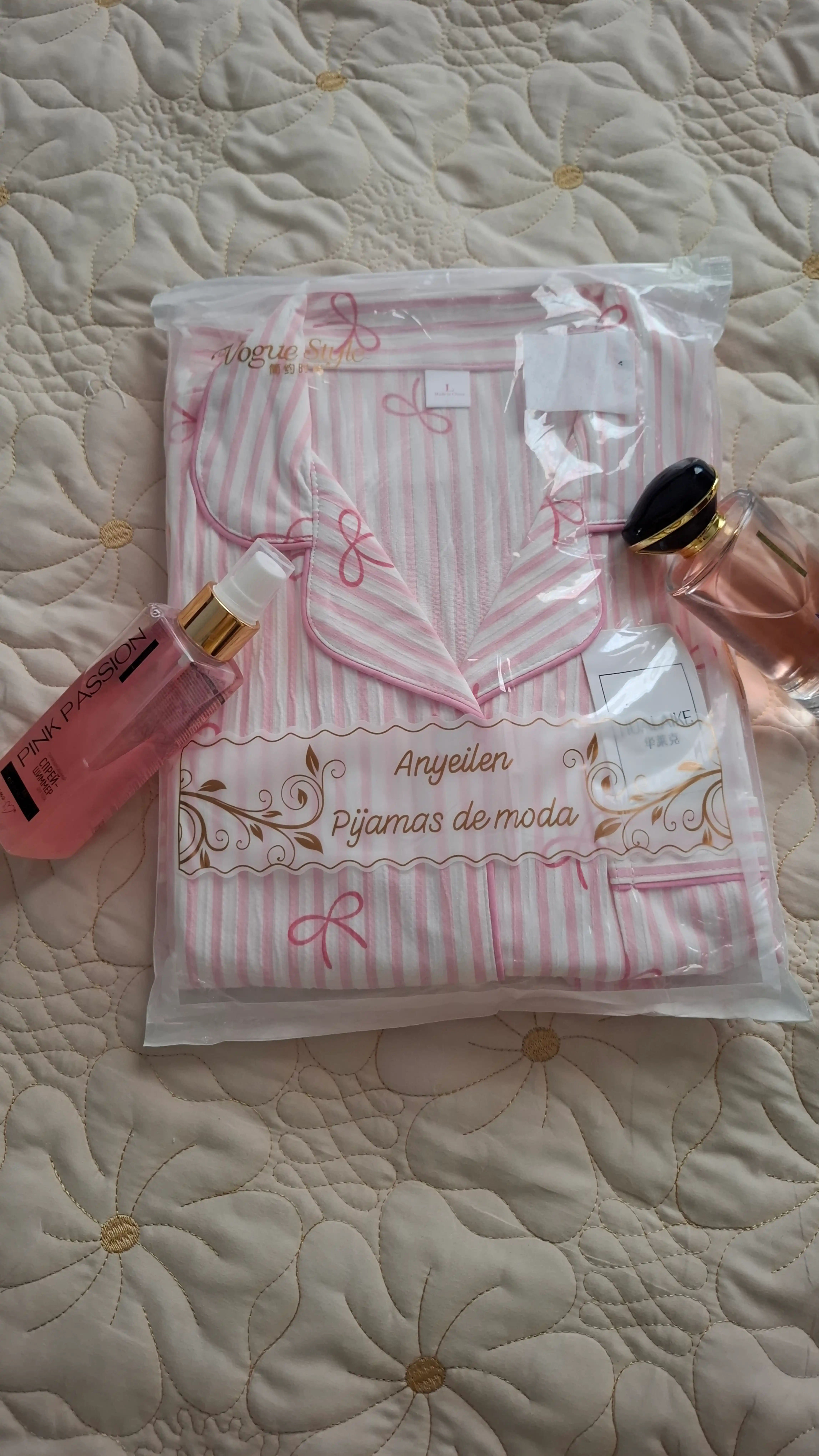 Pijama ayollar uchun 3 tasi 1da, shim va shortik, troyka, ayollar pijamasi zakolka sovg'a