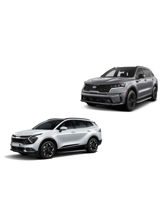 Пороги (порог площадка) на автомобиль для KIA Sorento Sportage Hyundai Santa Fe Tucson