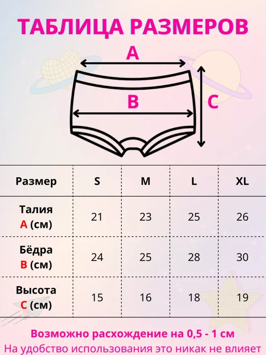 Трусики для девочки боксер в комплекте 5 штук