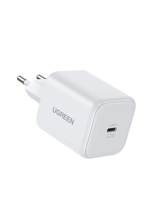 UGREEN Сетевое зарядное устройство 45Вт USB-C GaN Fast Charger White X524 (65053)