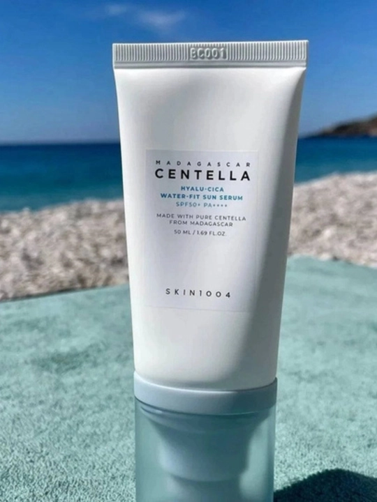 Yuz uchun quyoshdan himoyalovchi krem zardob SPF50+ PA++++ centella, 50 ml