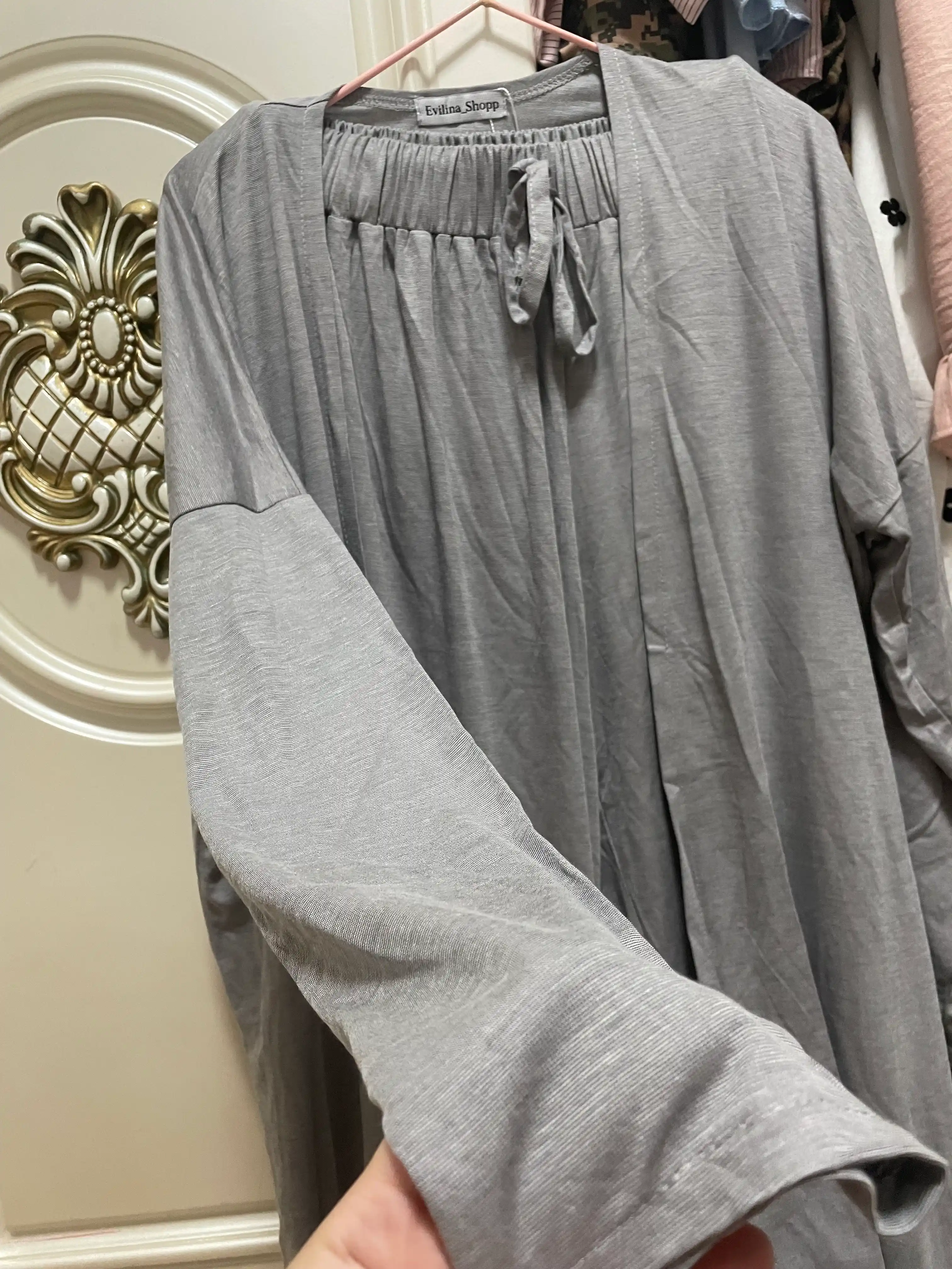 Ayollar uchun yozgi sport kostyumi uchlik, oversize sport kiyimlari
