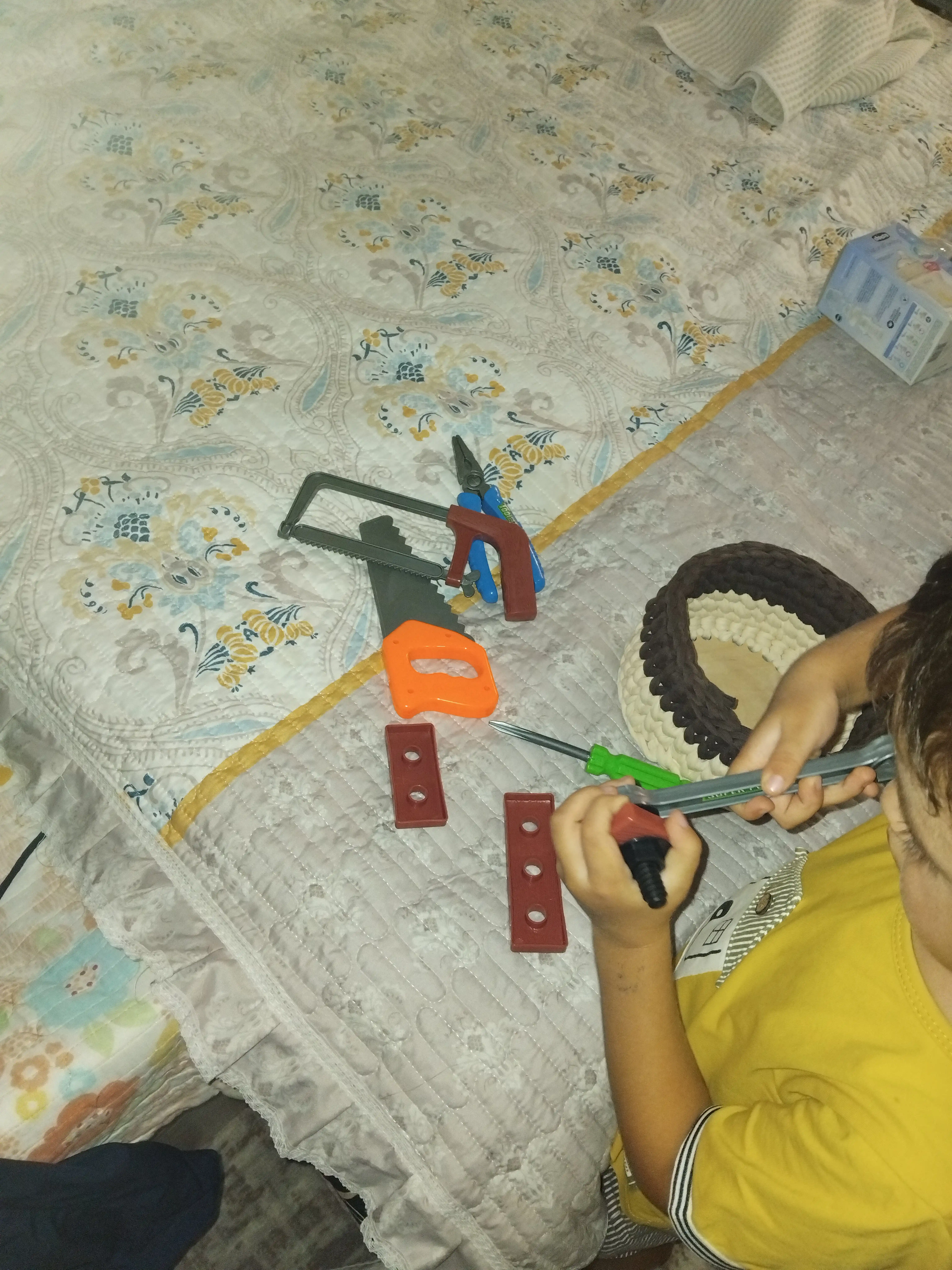 Детский игровой набор инструментов Tool Set, игровой набор строителя для мальчиков
