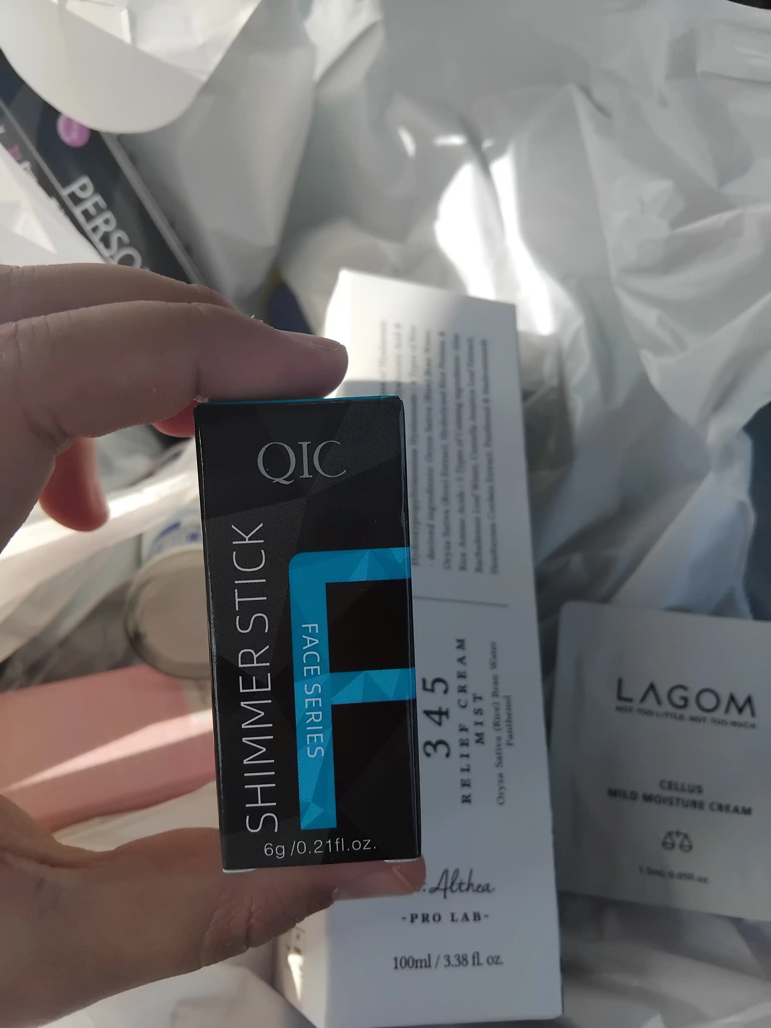 Контуринг для лица скульптор для лица хайлайтер в кремовом стике QIC Shimmer Stick