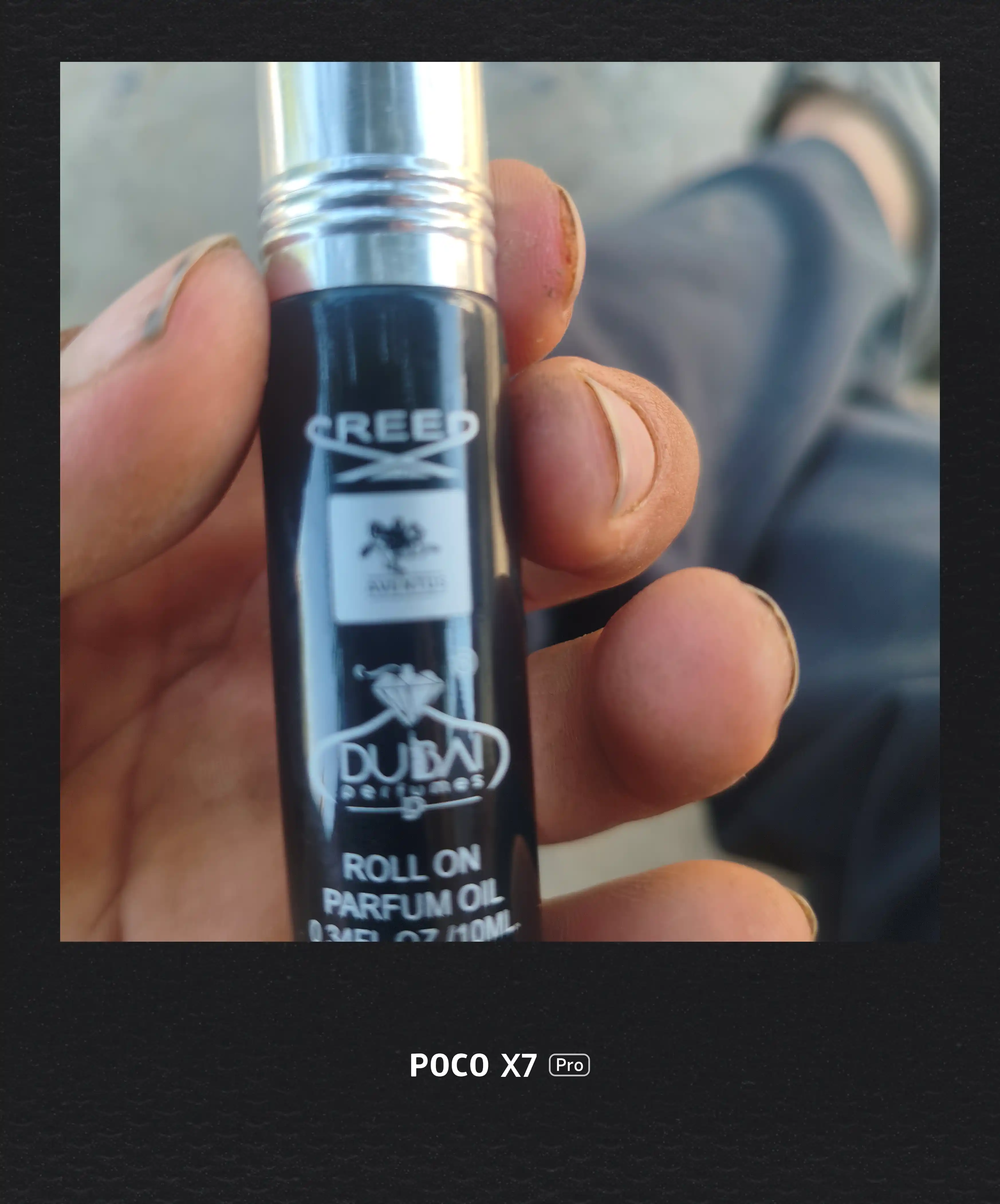Moyli atir, erkaklar uchun, Creed Aventus, rolikli, barqaror atir, 10 ml
