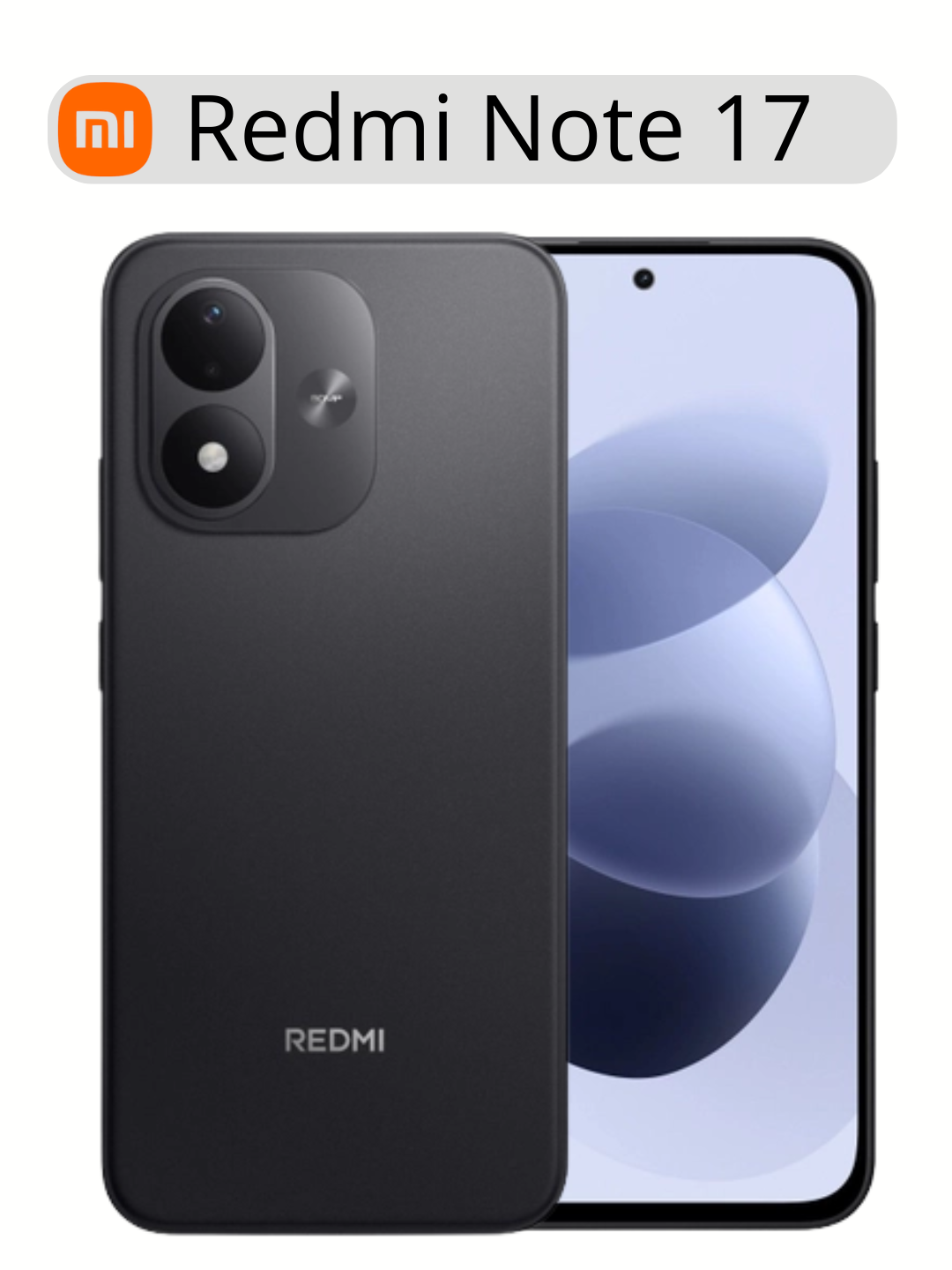 Smartfon Redmi Note 17  8000 mAH AMOLED 120 Hz, Snapdragon 4 Gen 4, 50 MP, 5G, 45 W, NFC - 