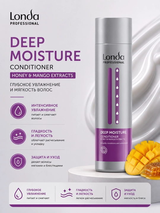DEEP MOISTURE Увлажняющий кондиционер для волос - 