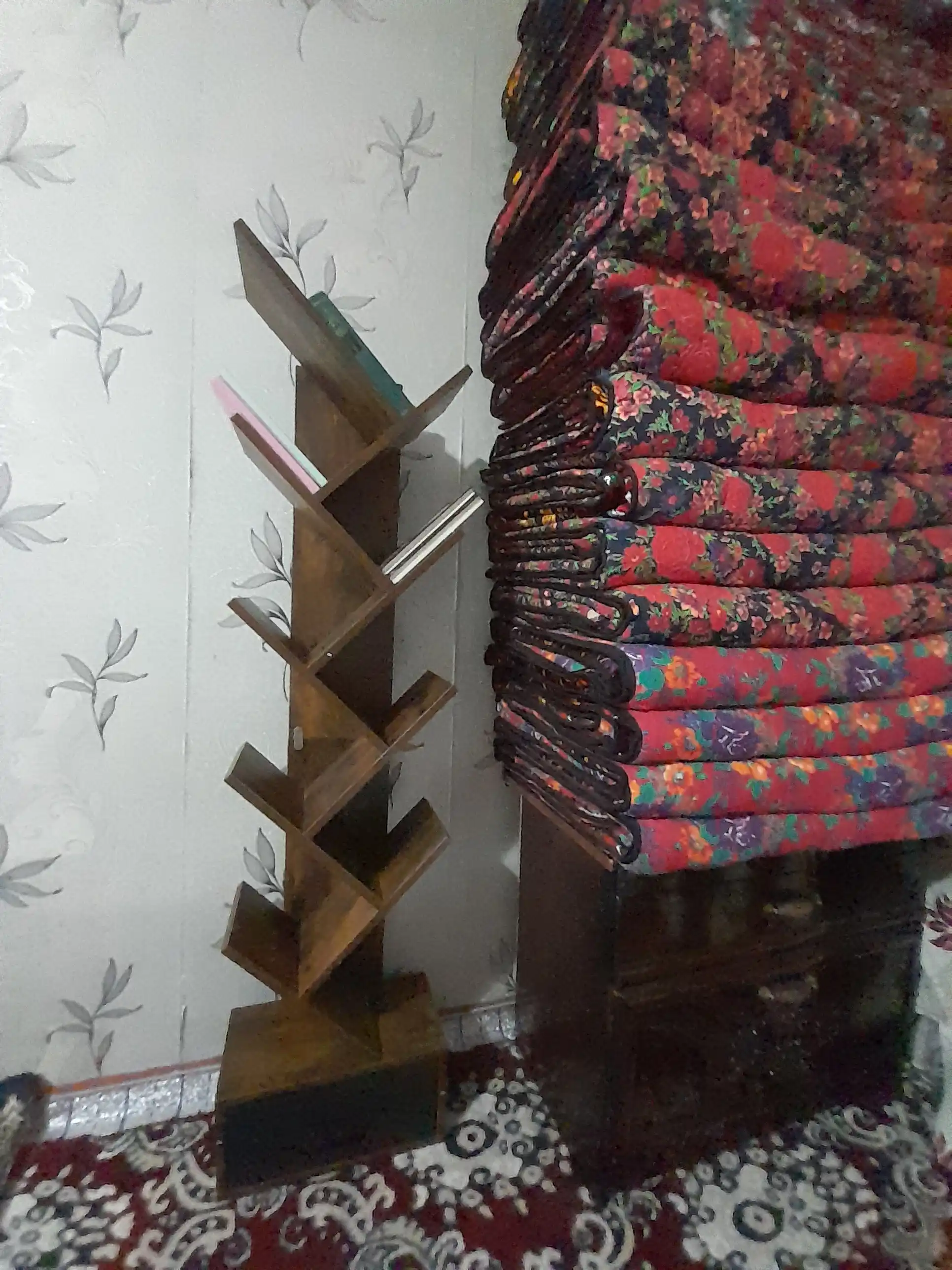 Стеллаж с полками — деревянный шкаф для книг, Rack Warehouse