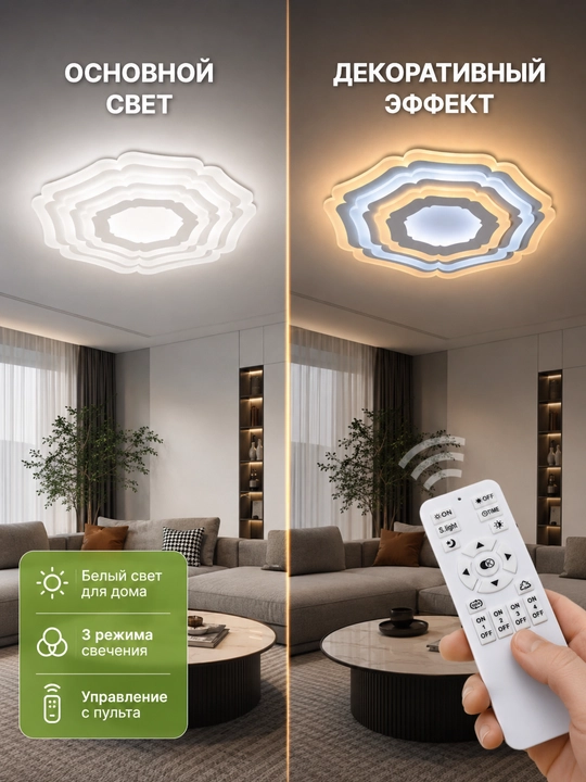 Sunflower SmartLight RGB 100 Vt 2.4G, D500, pultli shift chirog‘i