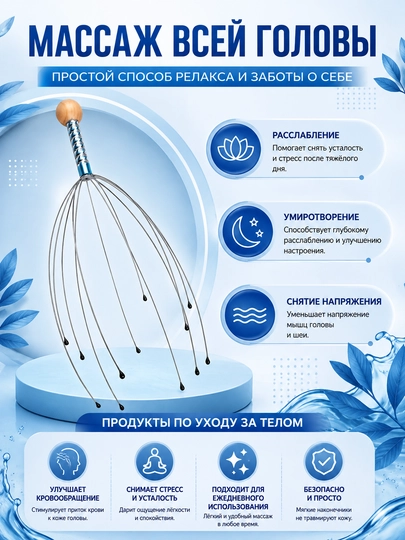 Универсальный роликовый массажер, массажер для тела, массажер для рук, шеи и всего тела - 