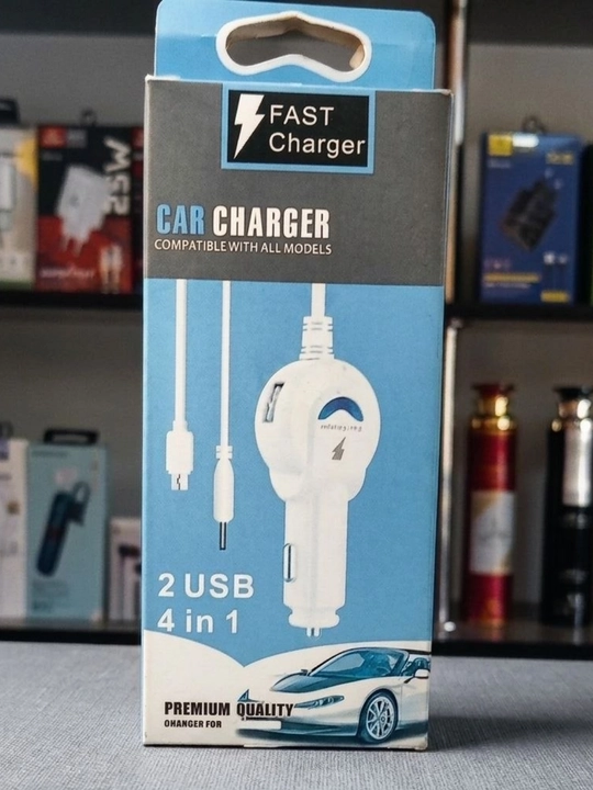 Ikki portli USB avtomobil quvvatlash qurilmasi - 