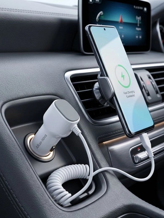 Ikki portli USB avtomobil quvvatlash qurilmasi
