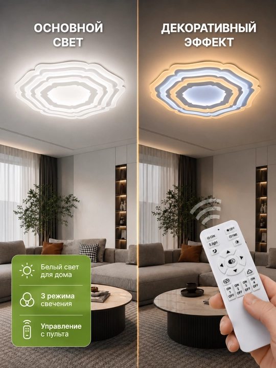 Sunflower SmartLight RGB 100 Vt 2.4G, D500, pultli shift chirog‘i