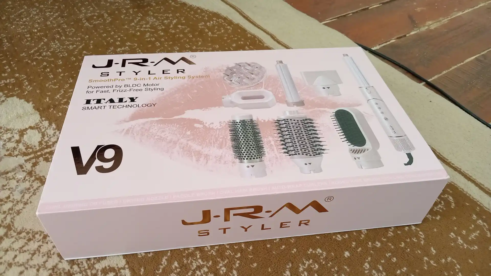 JRM V9 Styler 9/1 автоматический захват 1500W abarot поворачивается на 90 градусов