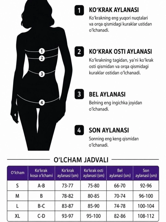 Ayollar ichki kiyimlar toplami, ichki kiyim, tursik bezgaltir