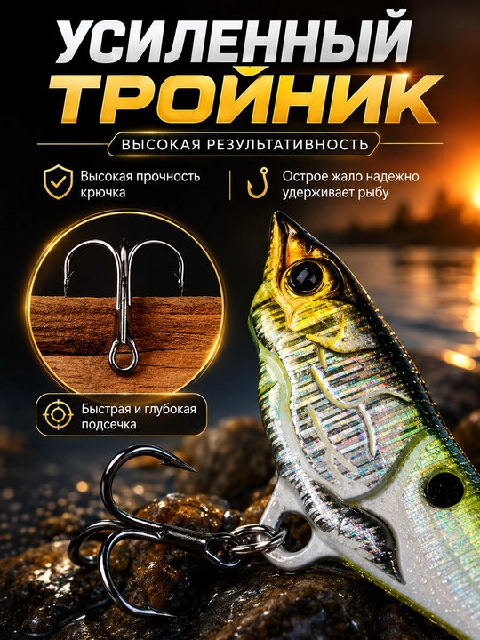 Воблер для хищной рыбы