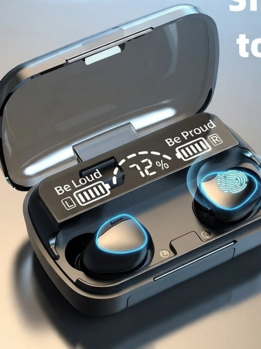 Simsiz Bluetooth quloqchinlar TWS, sensorli, zaryadlash qutisi bilan