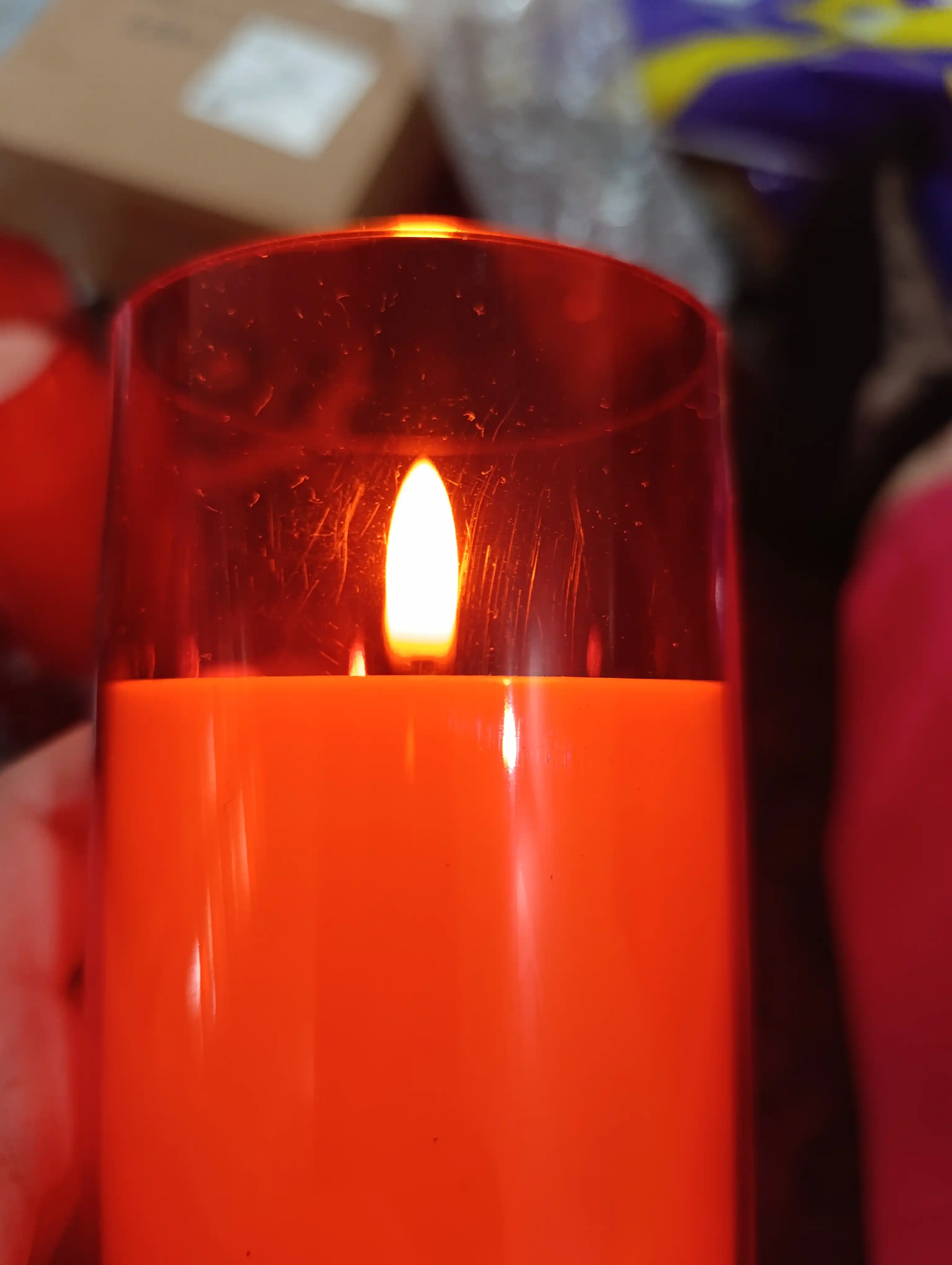 Boshqaruv pulti bilan LED sharq yorug‘lik diodli shamlar