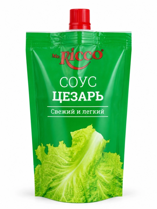Соусы Mr.Ricco: Для бургеров, Чесночный, Грибной, Тар-Тар, Цезарь, Сырный, Терияки, 210 г