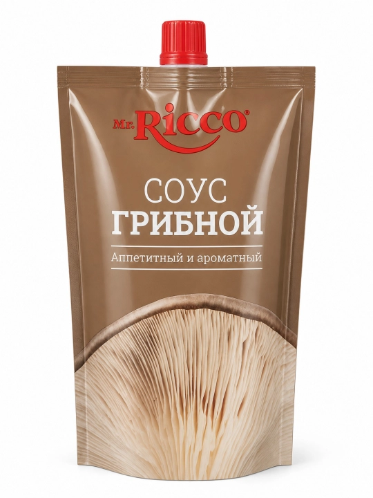 Соусы Mr.Ricco: Для бургеров, Чесночный, Грибной, Тар-Тар, Цезарь, Сырный, Терияки, 210 г