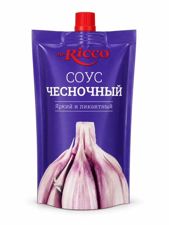 Соусы Mr.Ricco: Для бургеров, Чесночный, Грибной, Тар-Тар, Цезарь, Сырный, Терияки, 210 г
