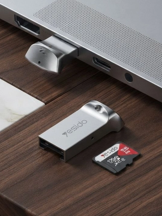 Картридер USB 2.0 для карт памяти SD - 
