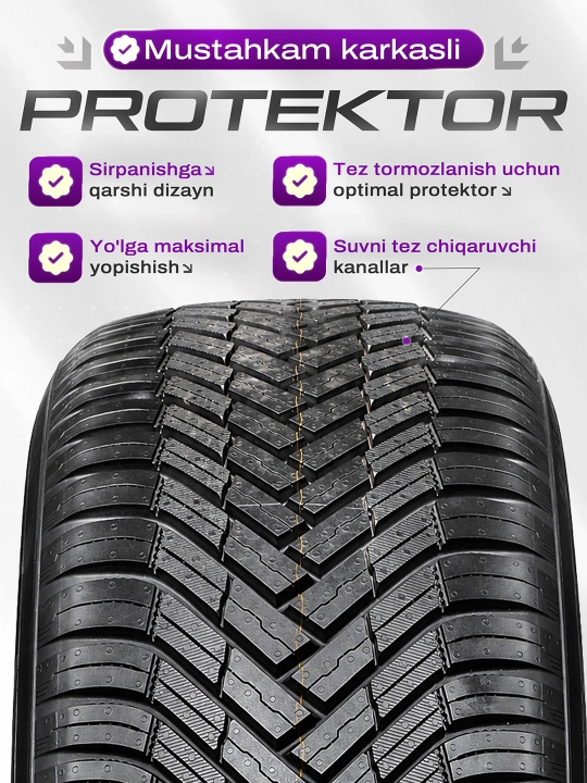 Nexen Nblue - Koreya avtomobil shinasi, yumshoq va ishonchli , 4 faslga mos balon