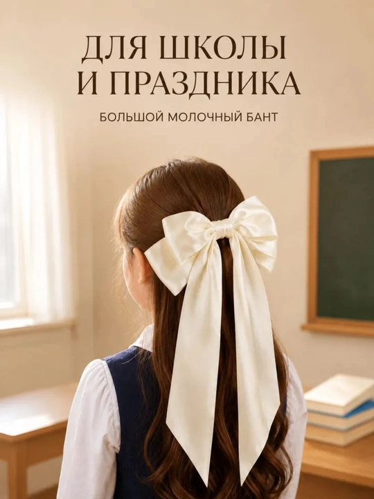 Банты для девочек банты для школы заколки для волос с лентами, красивые резинки для бантов