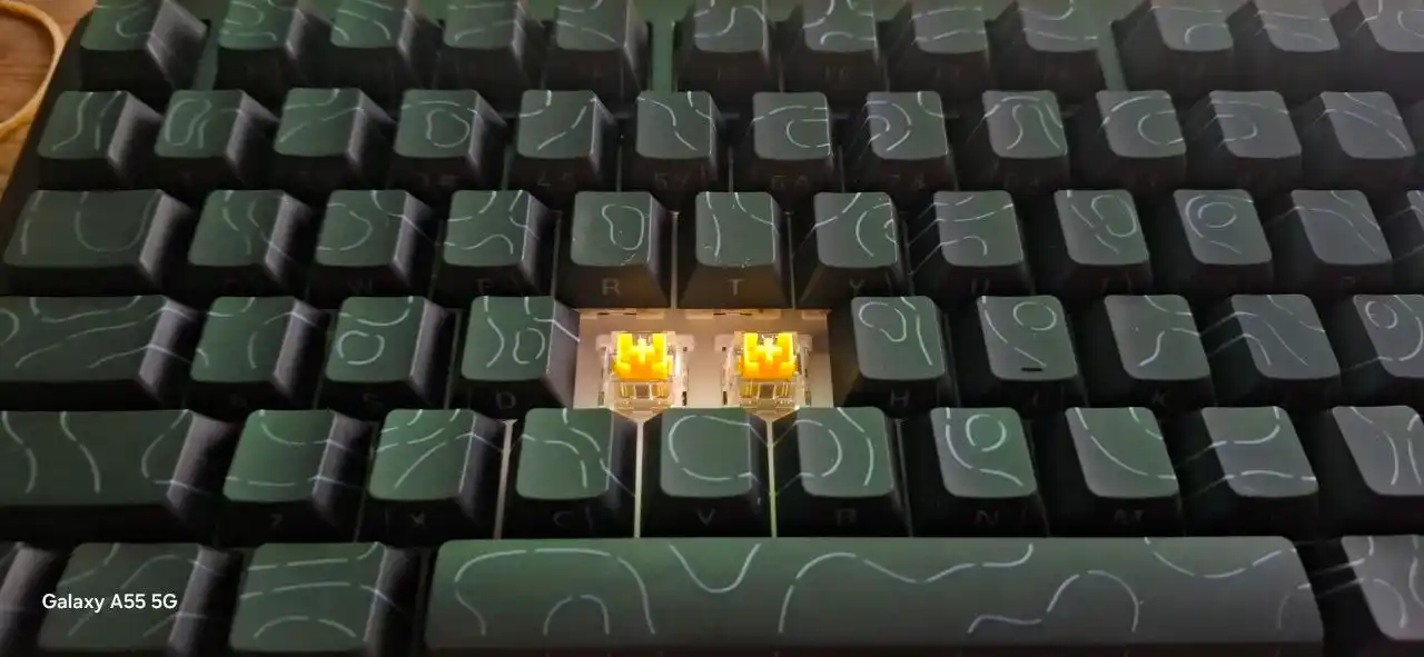 AJAZZ AK820 Max HE RGB simli mexanik klaviatura, magnit switch, gaming va ofis kompyuterga