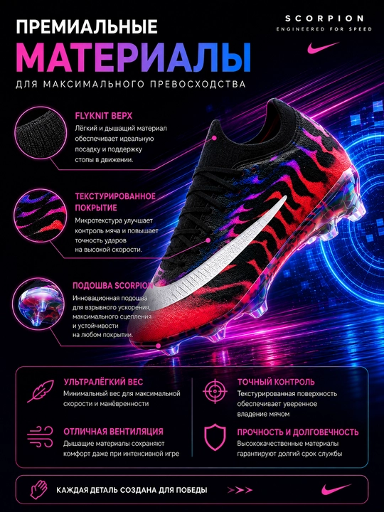 Футбольные бутсы, Nike Mercurial, Mercurial Superfly, Nike