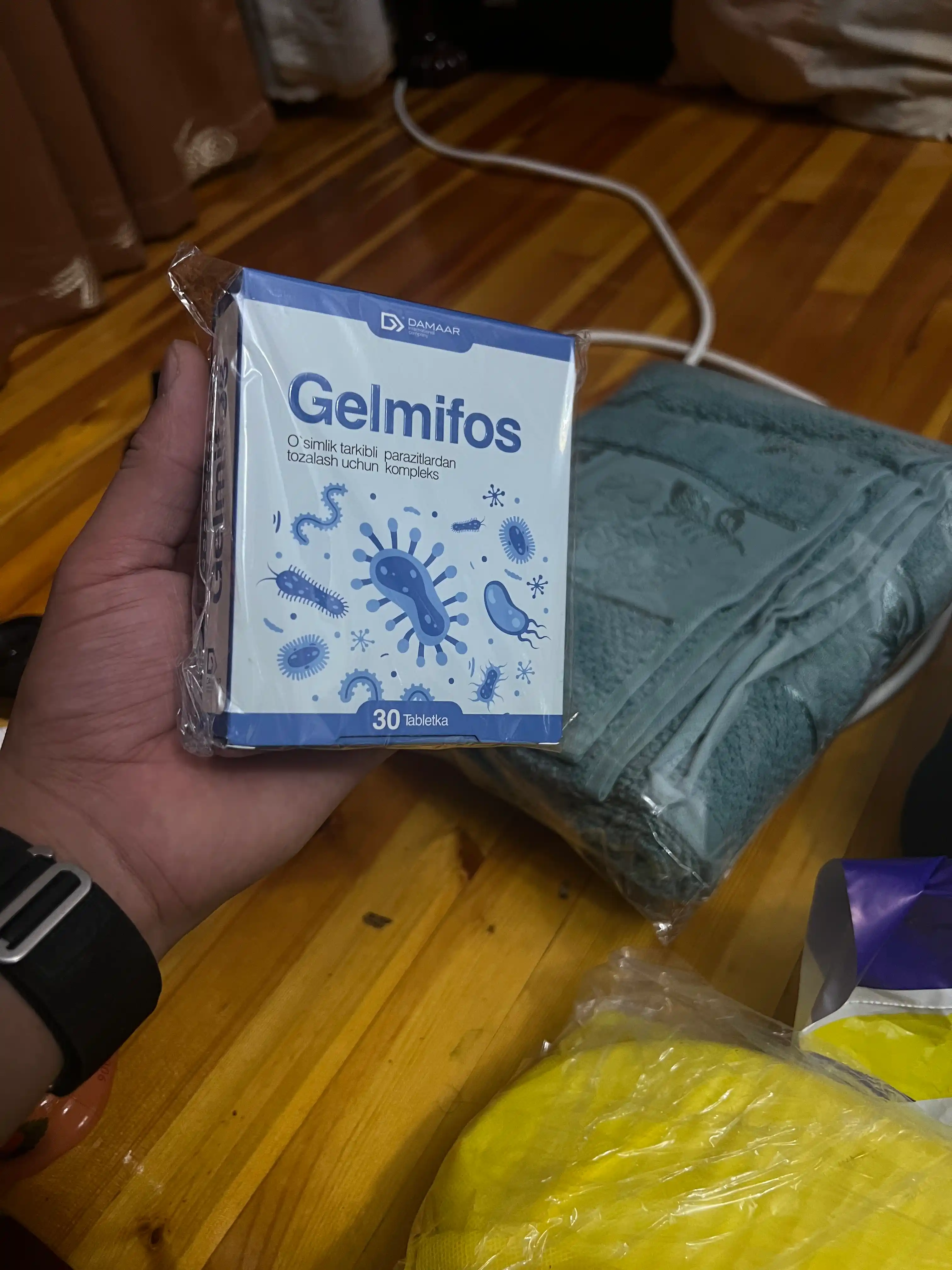 Gelmifos gijjalar va parazitlarga qarshi o‘simlik tabletkalar №30