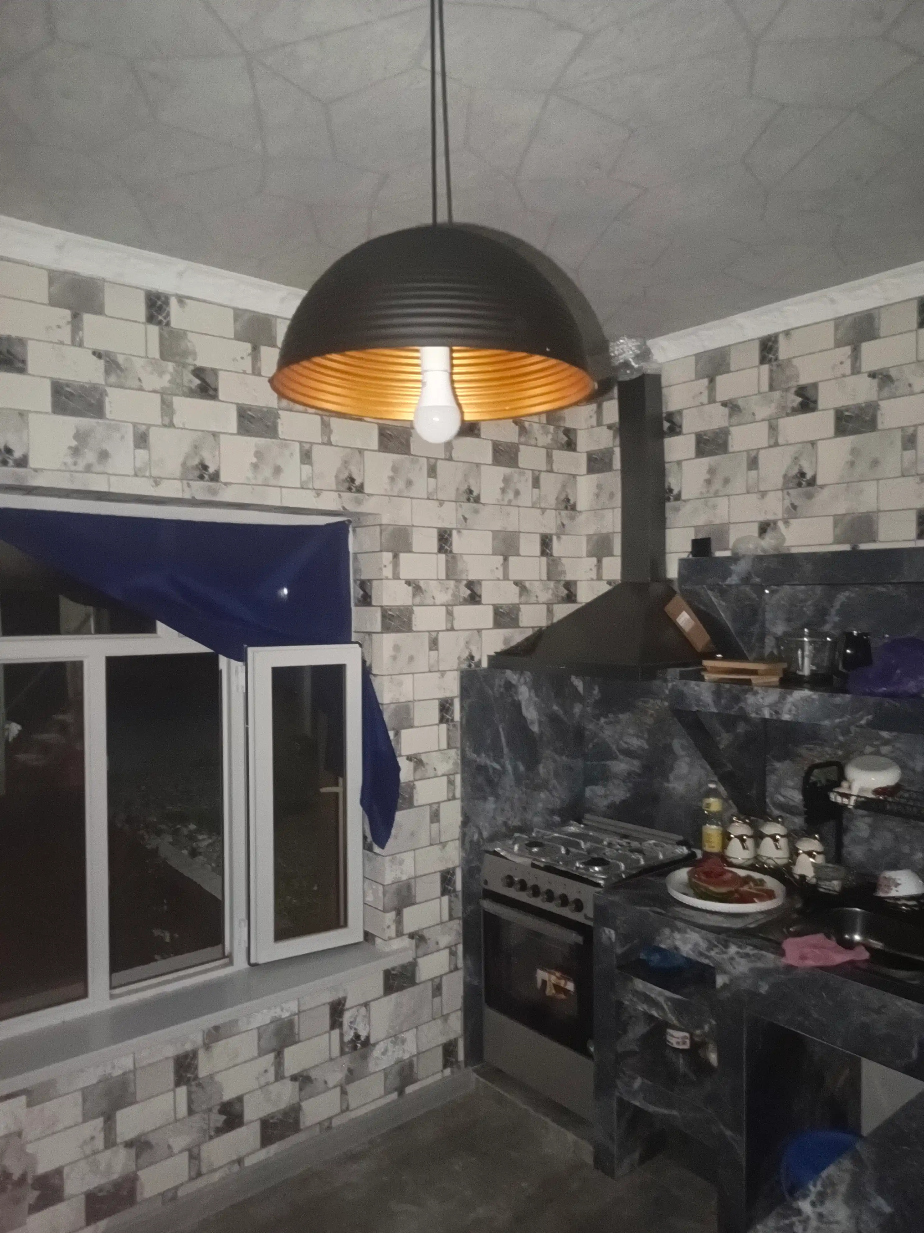 Lyustra osma, xaytek lustra, loft qandillar, oshxona, kafe, barga qandillar