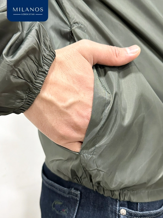 Водонепроницаемый дождевик с капюшоном, свободный oversize крой, Optimus