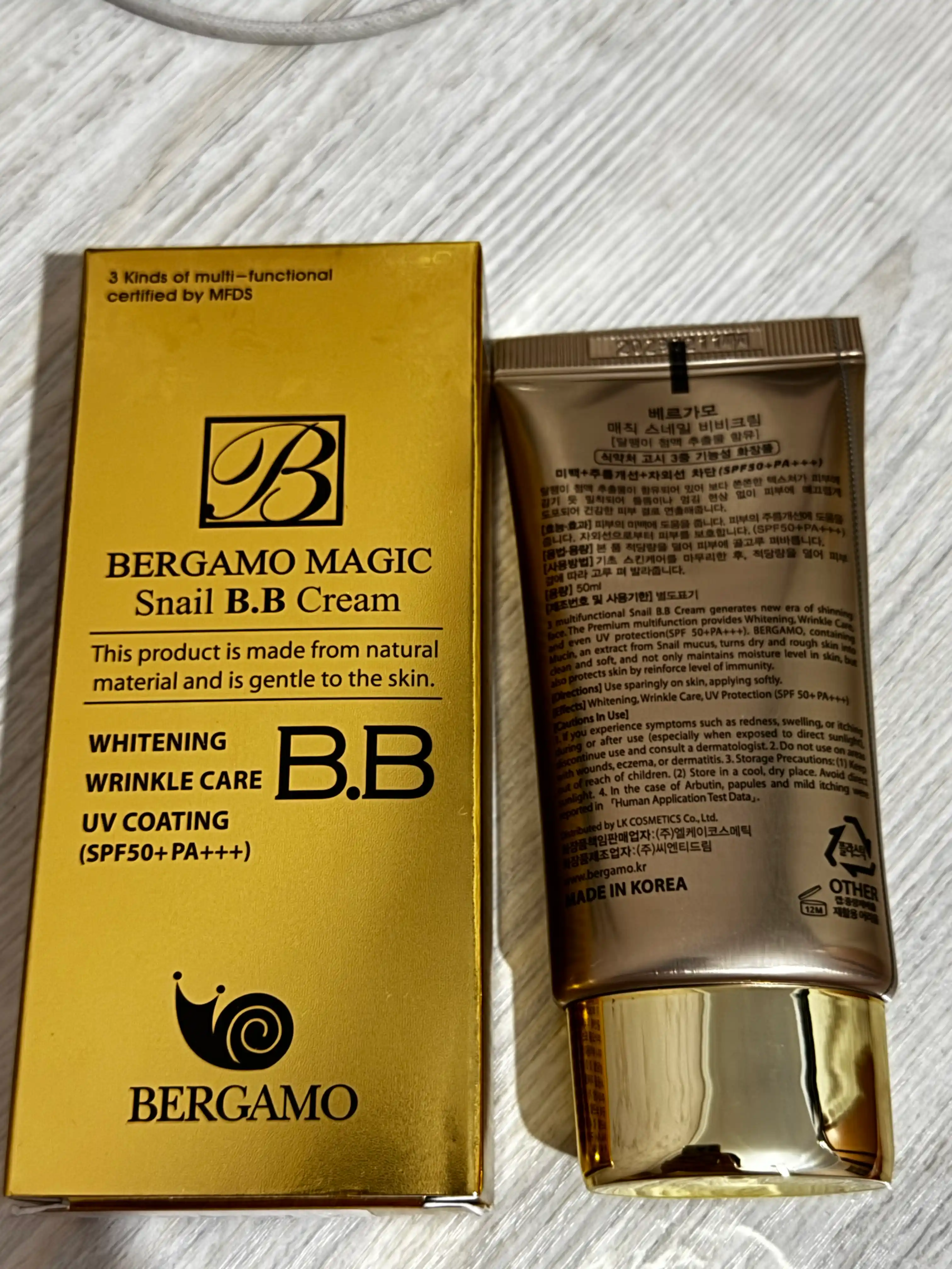 Тональный крем для лица, Bergamo BB, матирующий, увлажняющий, с SPF, 50 мл