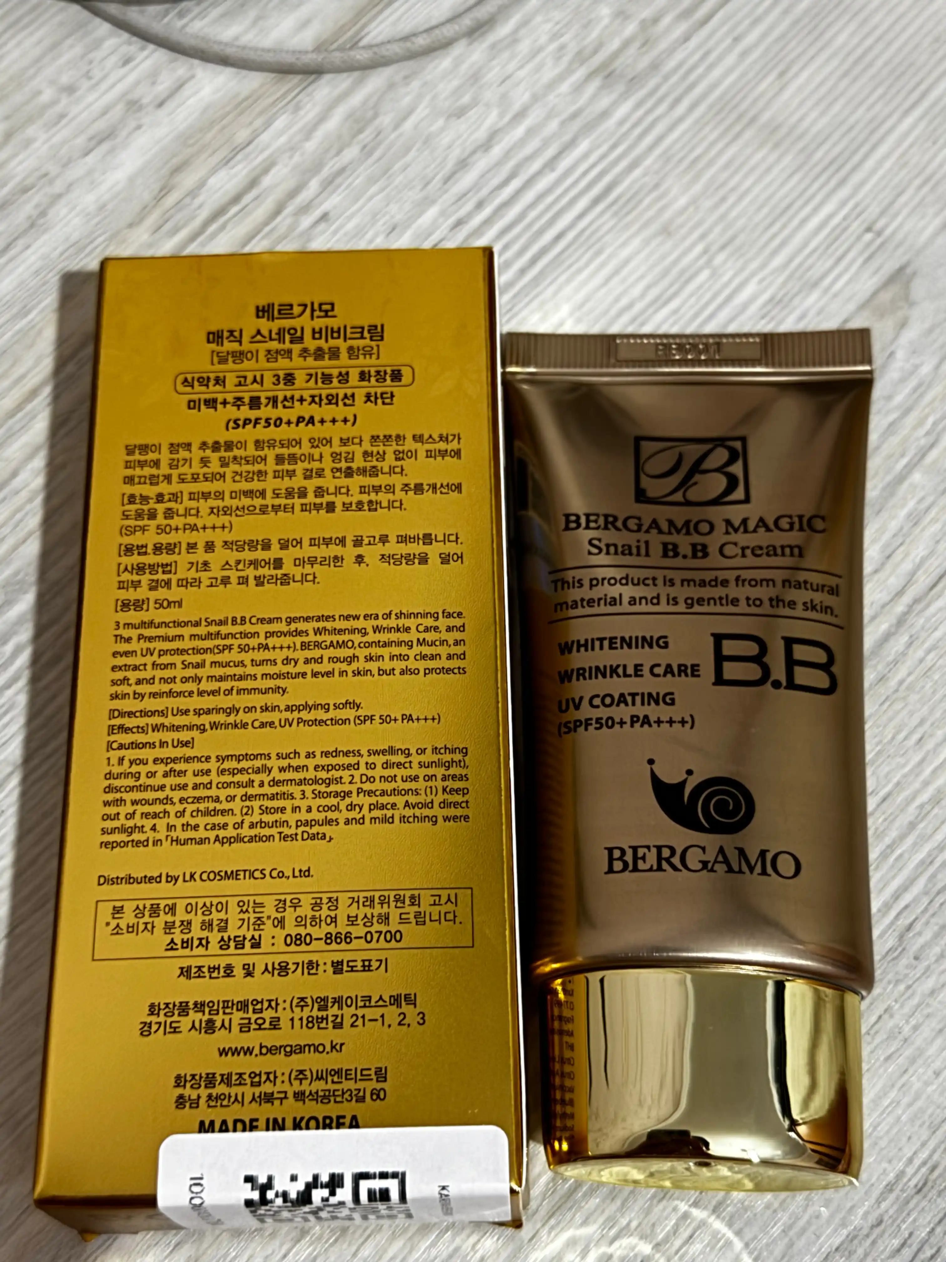 Тональный крем для лица, Bergamo BB, матирующий, увлажняющий, с SPF, 50 мл