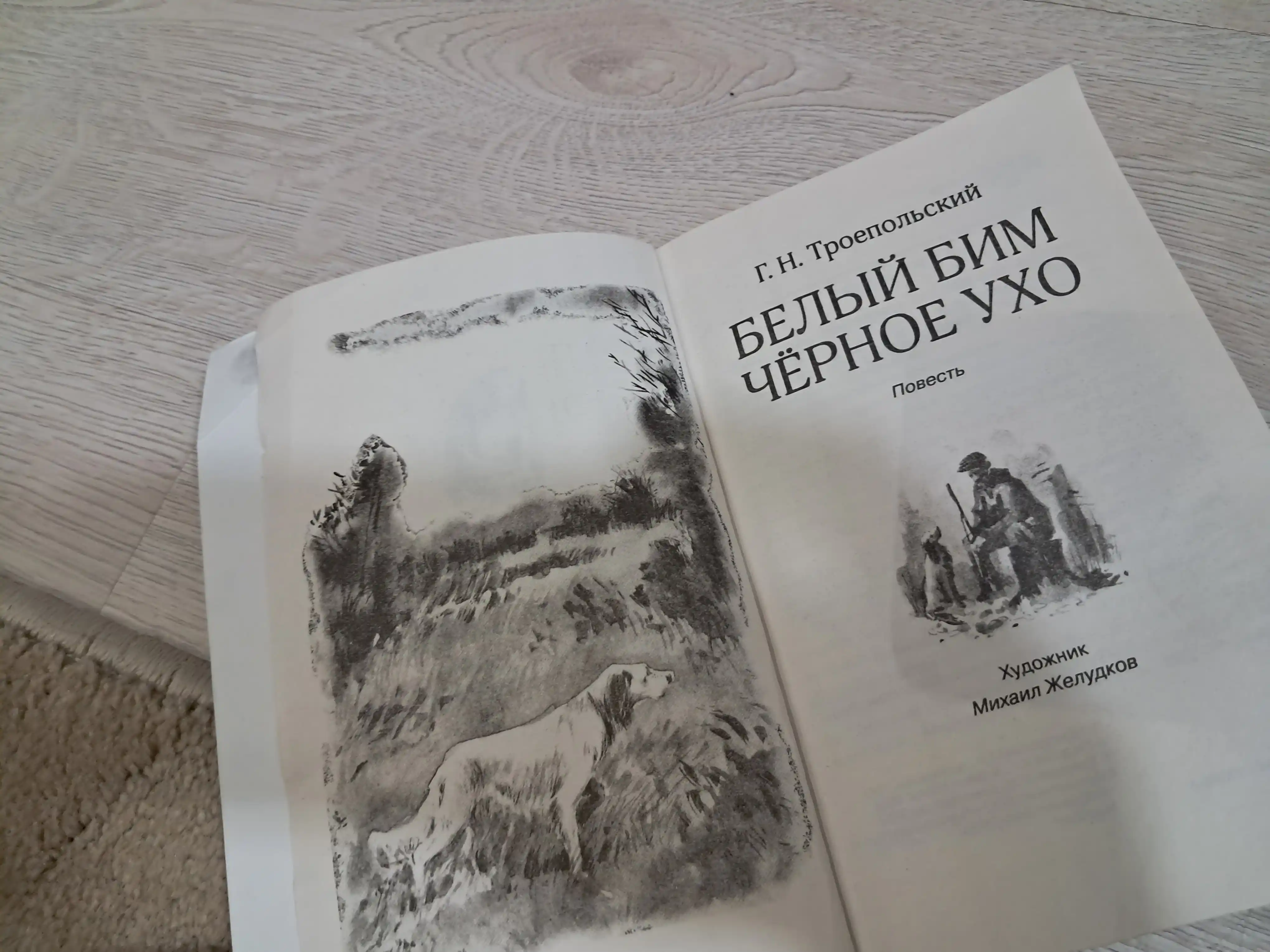 Rasskazy` Bely`i` Bim Chyornoe uho  G.N. Troepol`skii`
