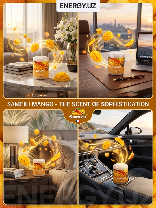 Sameili avtomobil va uy uchun aromatizatori – xushbo`ylantirgich , ajoyib va yoqimli ifor
