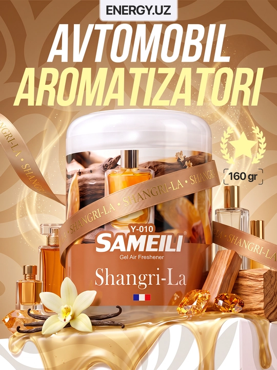 Sameili avtomobil va uy uchun aromatizatori – xushbo`ylantirgich , ajoyib va yoqimli ifor - 