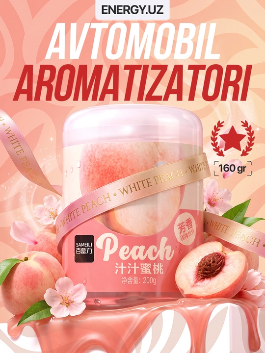 Sameili avtomobil va uy uchun aromatizatori – xushbo`ylantirgich , ajoyib va yoqimli ifor - 